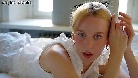 Mas norther and sexy blonde in a hot tub