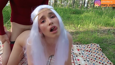 Mature woman fucking and cum