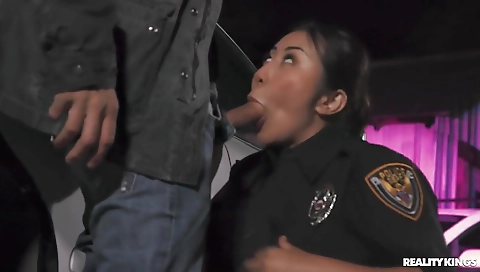 Sexy young brunette gets fucked by her boyfriend