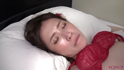 Mila asian model gets her pussy pounded