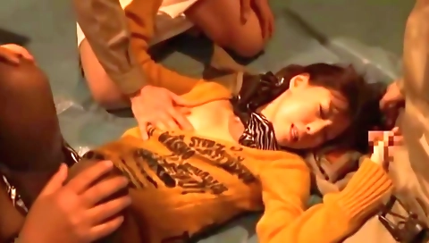 Mila asian milf gets fucked by a younger