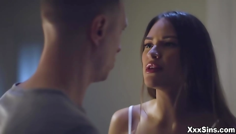 Horny slut gets fucked by her boyfriend